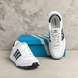 Мужские кожаные кроссовки Adidas White А31-3б А31-3б фото 6
