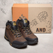 Чоловічі зимові шкіряні черевики коричневі Jack Wolfskin 132 and 132 brown бот фото 9