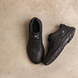 Мужские кроссовки кожаные чёрные Reebok Classic 07 R-07чорн фото 3