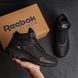 Чоловічі зимові шкіряні кросівки чорні Reebok Classic R-07 R-07чорн бот фото 5