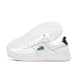 Мужские кожаные кроссовки белые Lacoste 260-90