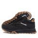 Мужские зимние кожаные кроссовки черные Reebok R-02