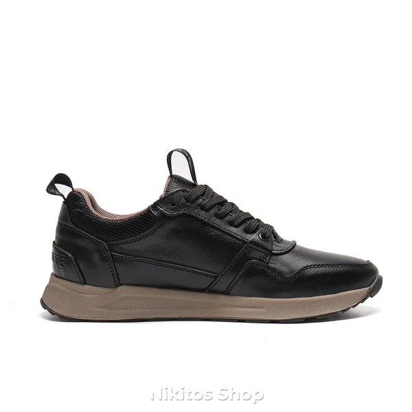 Чоловічі шкіряні кросівки чорні Lacoste Classic L35/1 L35/1 фото