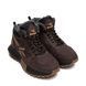 Мужские зимние кожаные ботинки коричневые Reebok 05 R-05 шок бот фото 3