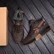 Мужские зимние кожаные ботинки коричневые Reebok 05 R-05 шок бот фото 8