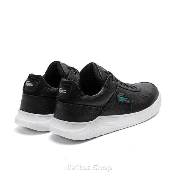Чоловічі шкіряні кросівки Lacoste чорні 240-90 240-90 чорн К фото