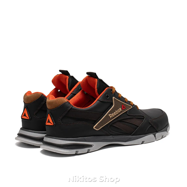 Чоловічі шкіряні кросівки чорні Reebok Street Style 210 210 brown фото