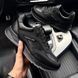 Чоловічі шкіряні кросівки чорні Clubshoes 23 23 чорн фото 13