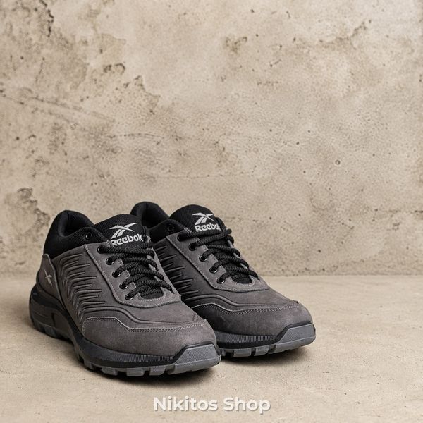 Чоловічі кросівки шкіряні сірі Reebok Classic R-07 R-07 сір фото