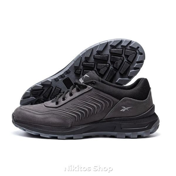 Чоловічі кросівки шкіряні сірі Reebok Classic R-07 R-07 сір фото