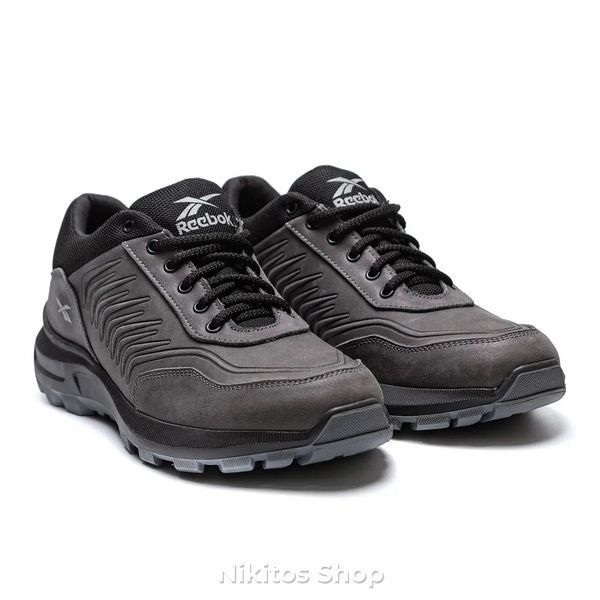 Чоловічі кросівки шкіряні сірі Reebok Classic R-07 R-07 сір фото