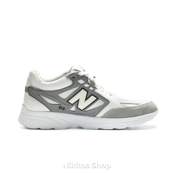 Чоловічі шкіряні кросівки білі NB5 Clasic NB5 біл фото