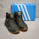 Мужские кожаные зимние кроссовки Adidas TERREX Grеen 523 Бот 523 ол фото 9