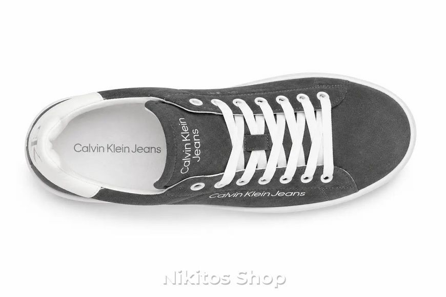 Чоловічі замшеві кеди CKJ Grey Premium СК1-6 СК1-6 сір фото