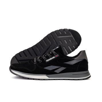 Чоловічі кросівки Reebok Black 210 210 ч/сір замш фото