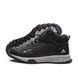 Чоловічі зимові шкіряні кросівки чорного кольору Adidas Ozelia A-04 A-04ч/сір бот фото 2
