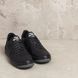 Мужские кожаные кроссовки черные Nike 240-91 240-91 черн фото 2