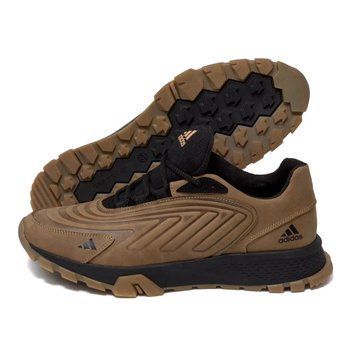 Чоловічі шкіряні кросівки Adidas Ozelia Mokko 04 А-04ол фото