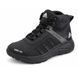 Мужские зимние кожаные кроссовки черные Adidas Terrex D30
