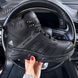 Мужские зимние кожаные кроссовки черные Adidas Terrex D30 D30 ч бот фото 6