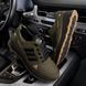 Мужские кроссовки кожаные хаки Adidas Climacool А66 А66 ч/хак фото 7